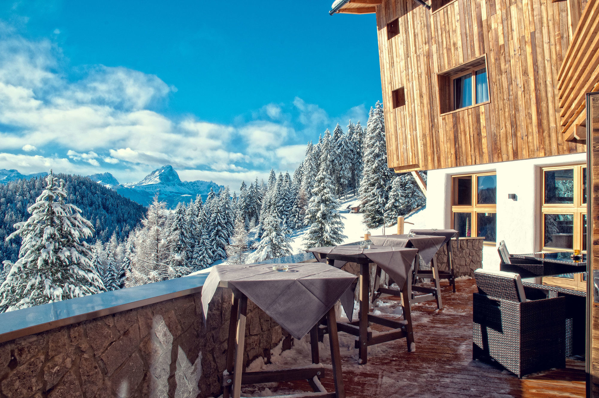 Alpine Hotel Gran Foda' San Vigilio Di Marebbe Restaurante foto