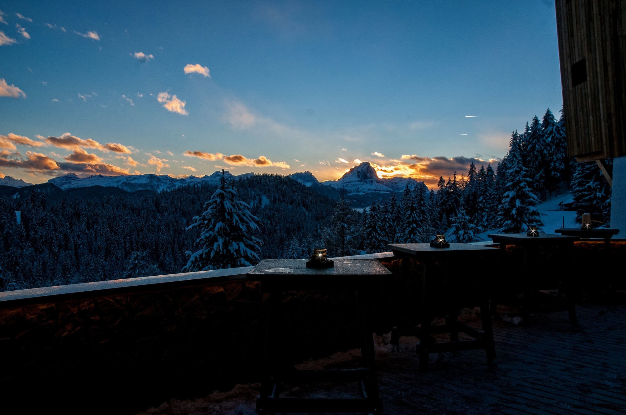 Alpine Hotel Gran Foda' San Vigilio Di Marebbe Restaurante foto